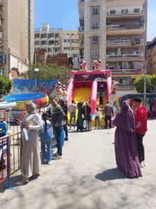 رئيس مدينة دمنهور يتابع الحدائق والمنتزهات في شم النسيم لضمان تقديم أفضل الخدمات للمواطنين