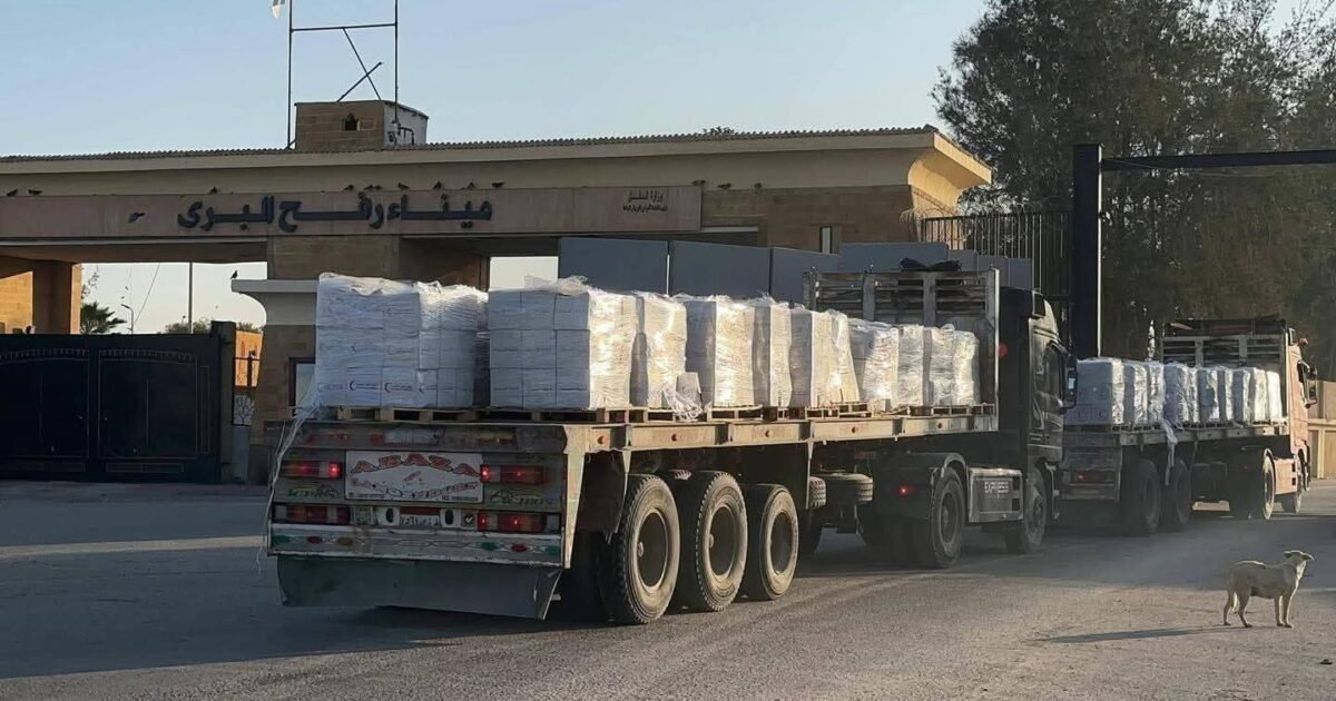 الهلال الأحمر المصري يدفع بأكثر من 5,060 طنًا من المساعدات الإنسانية الشاملة إلى الأشقاء الفلسطينيين 