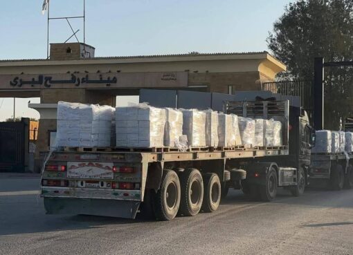 الهلال الأحمر المصري يدفع بأكثر من 5,060 طنًا من المساعدات الإنسانية الشاملة إلى الأشقاء الفلسطينيين 