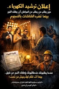 بين الترشيد والرسائل الدعائية… جدل حملات الكهرباء بين التأثير واستفزاز المواطن