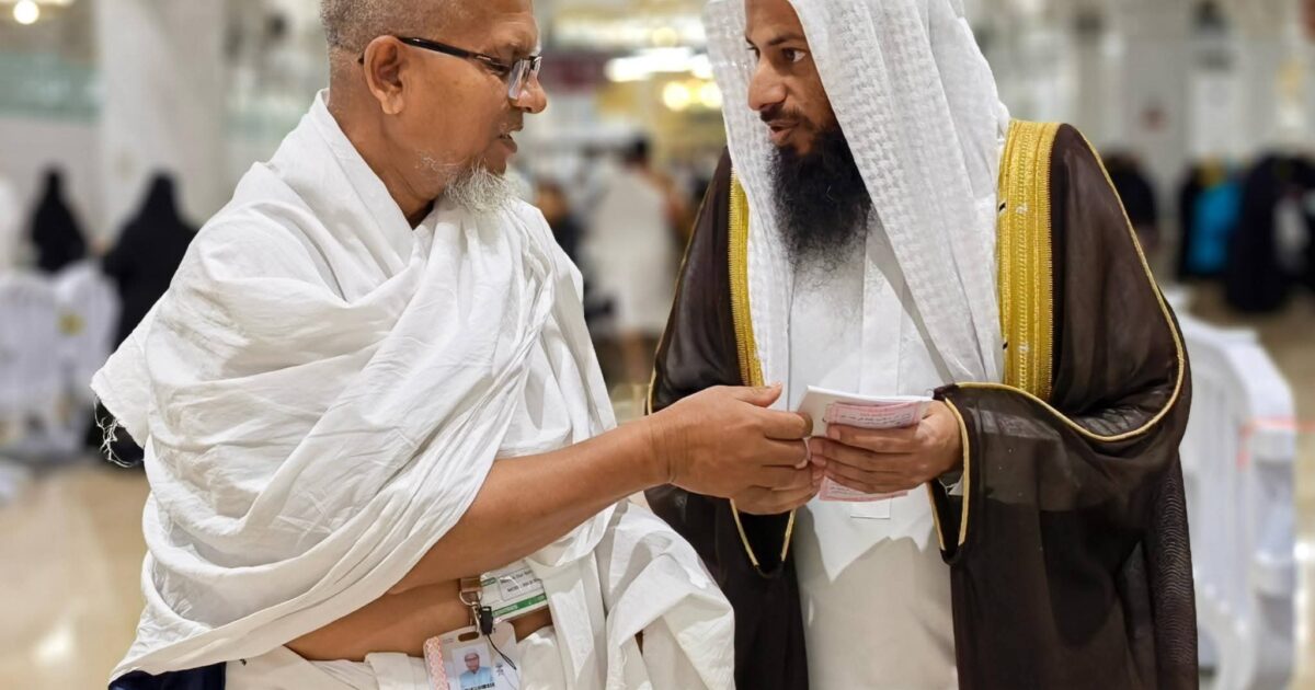 رئاسة الشؤون الدينية تستقبل طلائع الحجاج في رحاب الحرمين الشريفين