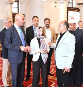 زيارة الوفد الأوروبي لمسجد أبو مندور بمدينة برشيد