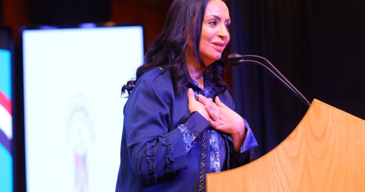 وزيرة التضامن الاجتماعي تشهد استعراض إنجازات مشروع تعزيز قيم وممارسات المواطنة بديوان عام محافظة المنيا