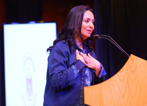 وزيرة التضامن الاجتماعي تشهد استعراض إنجازات مشروع تعزيز قيم وممارسات المواطنة بديوان عام محافظة المنيا