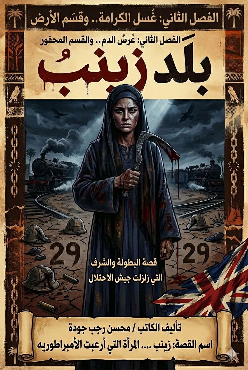 زينب عروس الصعيد  ‏الفصل الثاني: غُسل الكرامة.. وقسَم الأرض