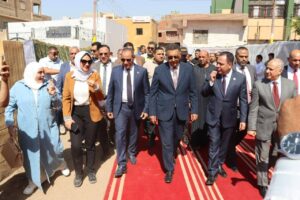 محافظ القليوبية يفتتح المركز التكنولوجي بقرية "ميت حلفا" بمركز قليوب