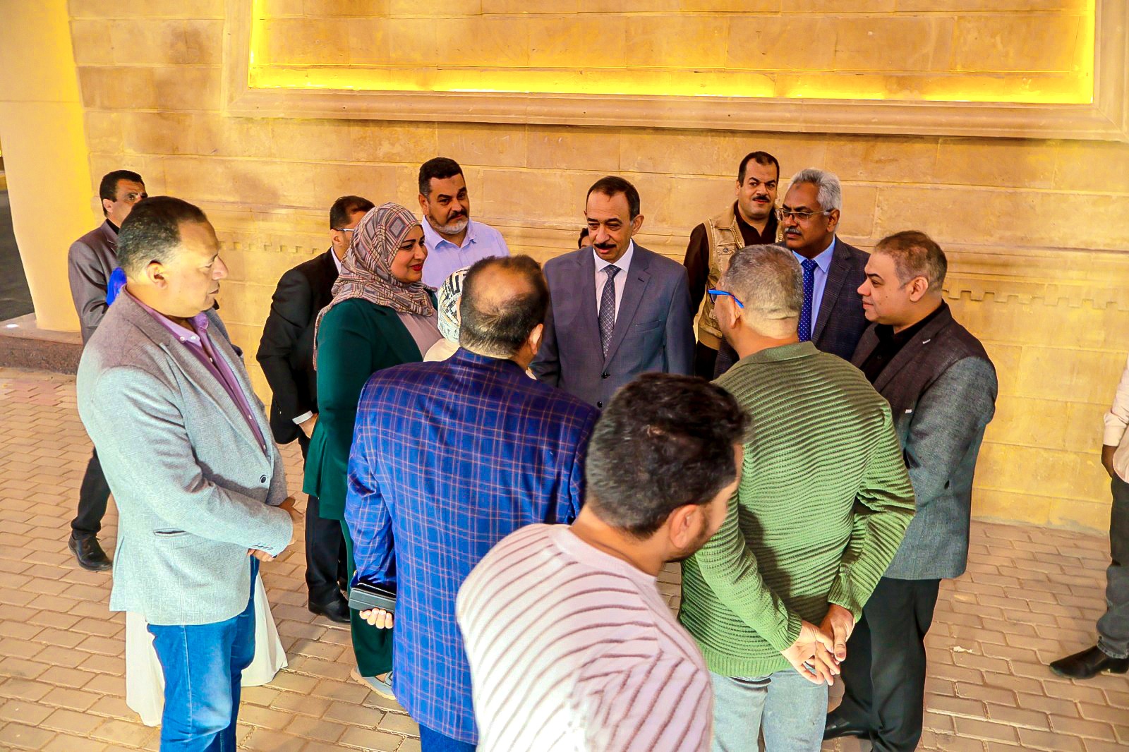 محافظ سوهاج يفتتح بوابة المدخل الغربي لمركز ومدينة سوهاج