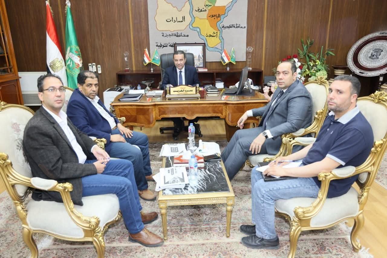 قبل الافتتاح بخطوة: محافظ المنوفية يطارد معوقات مشروعات المياه الجاهزة