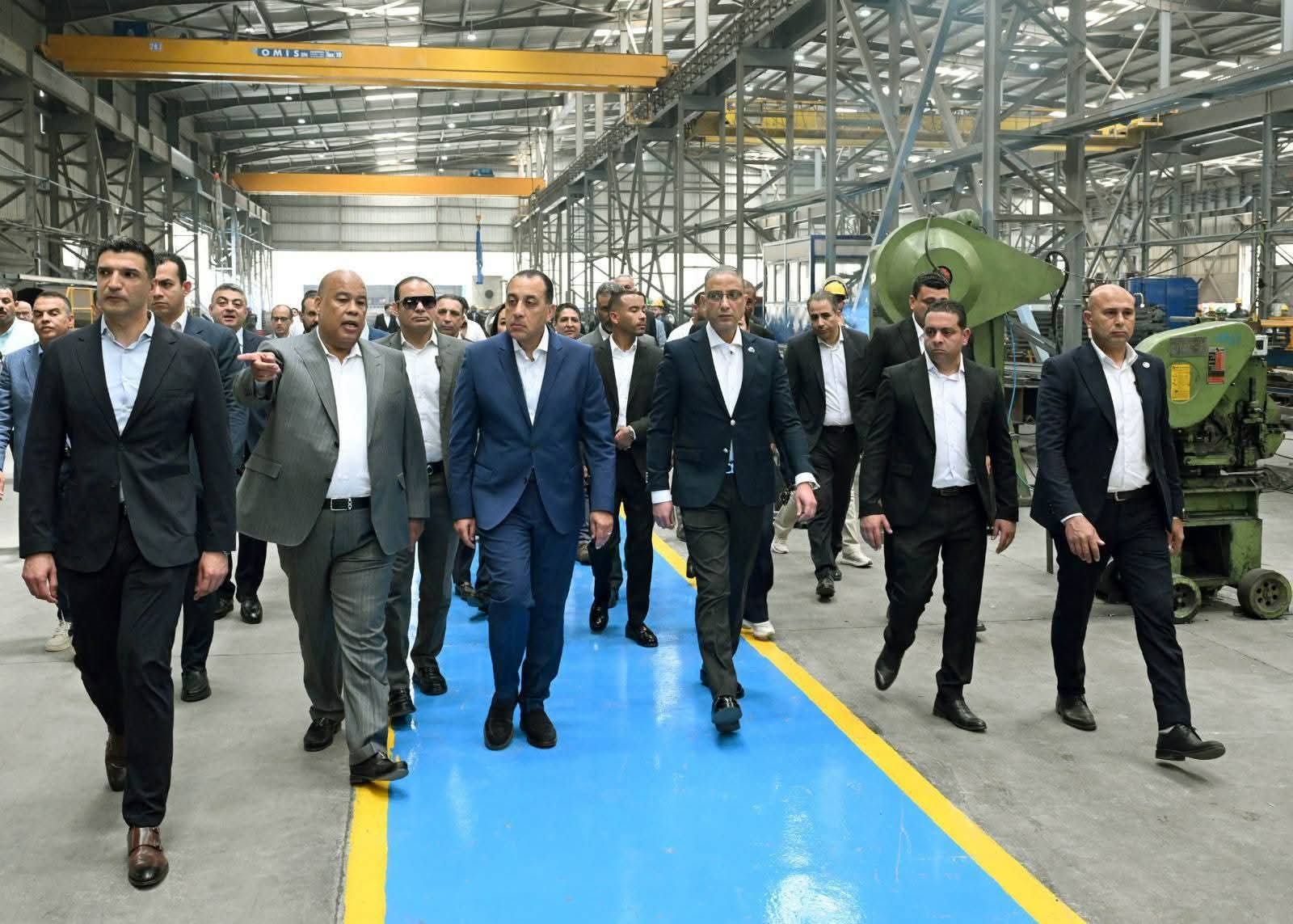 رئيس الوزراء يفتتح مصنع شركة "جالفا للصناعات الهندسية" بالسادس من أكتوبر