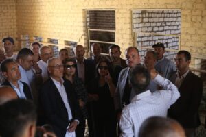 نائبة وزيرة التضامن الاجتماعي تفتتح مركز التدريب على تصنيع الألبان بمركز بلاط بمحافظة الوادي الجديد