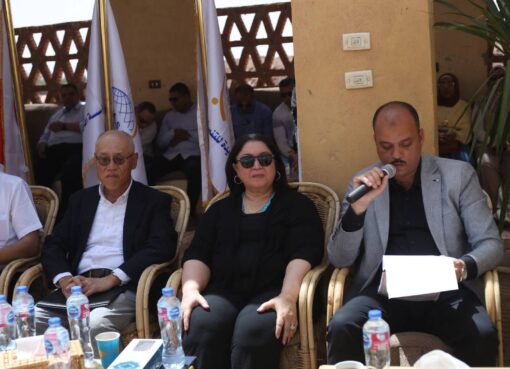 نائبة وزيرة التضامن الاجتماعي تفتتح مركز التدريب على تصنيع الألبان بمركز بلاط بمحافظة الوادي الجديد