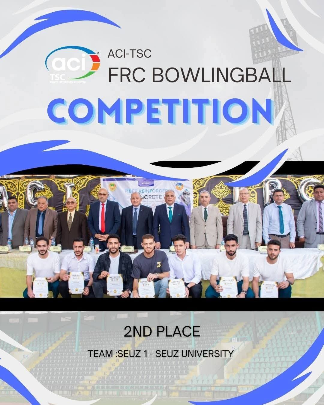 رئيس جامعة السويس يهنئ فريق كلية التكنولوجيا والتعليم لفوزه بالمركز الثاني في مسابقة "FRC Bowling Ball Competition 2026"