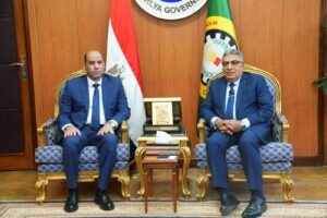 افتتاح وحده تدريب مهني متنقلة بقرية طيبه