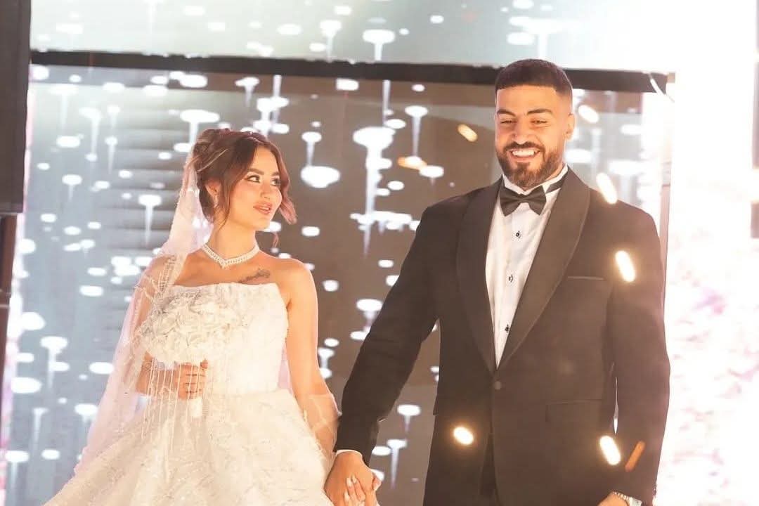 ليلة العمر وسط النجوم.. رجل الأعمال عبد السلام القرش يحتفل بزفافه على البلوجر جيجي جمال