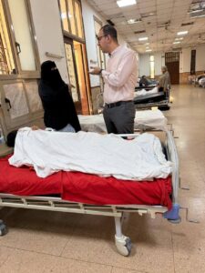انضباط كامل بالرعايات وأقسام الطوارئ بمستشفيات المنيل القبلي والنساء والتوليد بقصر العيني جامعه القاهره.