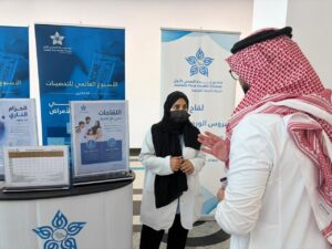 مستشفى الملك عبدالعزيز يفعل الأسبوع العالمي للتحصينات في أمانة محافظة جدة