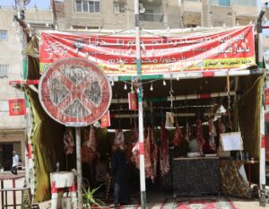 محافظ السويس من شادر «لحوم بلدنا» بالسويس: وفرنا اللحوم البلدي بجودة عالية وأسعار تناسب كل بيت قبل العيد"