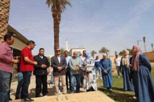 محافظ السويس في جولة تفقدية   لجمعية ومدرسة الشبان المسلمين 