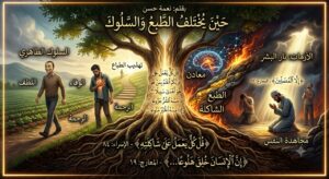 حين يختلف الطبع والسلوك