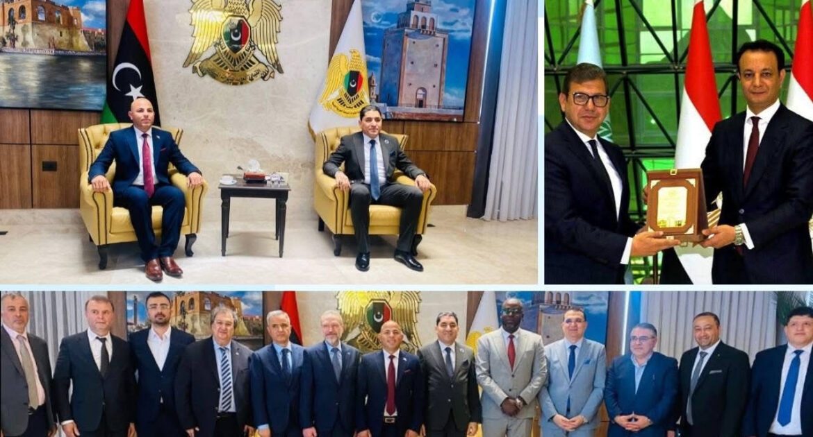 بلقاسم حفتر بالقاهرة لبحث التعاون في إعمار ليبيا والشراكة الصناعية مع مصر بواسطة: سيلين القاضي– القاهرة تواصل القاهرة وطرابلس تعزيز التعاون المشترك في ملفات التنمية وإعادة الإعمار، بالتزامن مع الزيارة الرسمية التي يجريها المهندس بلقاسم خليفة حفتر، مدير عام صندوق التنمية وإعادة إعمار ليبيا، إلى العاصمة المصرية، لبحث آليات دعم مشروعات البنية التحتية والتوسع في الشراكة الصناعية والاستثمارية بين البلدين. وشهدت الزيارة لقاءات رسمية مع عدد من القيادات المصرية، من بينهم اللواء حسن رشاد رئيس جهاز المخابرات العامة، حيث تناولت المباحثات سبل دعم جهود الاستقرار والتنمية داخل ليبيا، والاستفادة من الخبرات المصرية في مجالات الإعمار والتطوير الصناعي والبنية التحتية، إلى جانب تعزيز التعاون الاقتصادي خلال المرحلة المقبلة. وتأتي التحركات الليبية في إطار الاستعداد لإطلاق مشروعات استراتيجية لإعادة بناء المدن والبنية التحتية، مع التركيز على دعم القطاع الصناعي وتوفير فرص العمل، خاصة من خلال مشروعات كبرى مثل مدينة عمر المختار الصناعية، التي تمثل أحد أبرز المشروعات الصناعية ضمن خطة التنمية الليبية. وفي هذا السياق، يواصل مجمع عمال مصر الاقتصادي، بقيادة المهندس هيثم حسين، تحركاته لدعم التعاون المصري الليبي في مجالات الصناعة والتأهيل الفني والتدريب المهني، مستفيدًا من خبراته في إدارة وتشغيل المنظومات الصناعية الحديثة وربط العمالة بسوق العمل. ونجح مجمع عمال مصر خلال السنوات الماضية في تقديم نموذج متكامل يجمع بين التصنيع والتدريب المهني وتأهيل الكوادر الفنية، بما يعزز قدرته على المساهمة في إعداد العمالة المؤهلة للمشروعات الصناعية والتنموية المرتقبة داخل ليبيا. كما يعمل المجمع على نقل الخبرات المصرية إلى السوق الليبي، خاصة في مجالات إنشاء المدن الصناعية والتدريب الفني وتأهيل الشباب، بما يدعم خطط التنمية المستدامة وإعادة الإعمار. من جانبه، رحّب المهندس هيثم حسين، مؤسس مجمع عمال مصر الصناعي ورئيس تحالف إعادة الإعمار الدولي، بزيارة المهندس بلقاسم حفتر إلى القاهرة، مؤكدًا أن الزيارة تعكس عمق العلاقات المصرية الليبية وحرص الجانبين على تعزيز التعاون التنموي والصناعي. وأشاد حسين باللقاءات التي عقدها الوفد الليبي مع الدكتور مصطفى مدبولي رئيس مجلس الوزراء، والمهندسة راندة المنشاوي، إلى جانب قيادات الدولة المصرية، معتبرًا أن هذا التنسيق يفتح آفاقًا واسعة أمام التعاون الفعلي في ملفات الإعمار والتنمية. وأكد أن الاستفادة من الخبرات والشركات المصرية تمثل خطوة مهمة لدعم خطط إعادة إعمار ليبيا، مشيرًا إلى أن التعاون في مجالات الصناعة والتأهيل المهني يُعد من أهم ركائز نجاح مشروعات التنمية خلال المرحلة المقبلة.