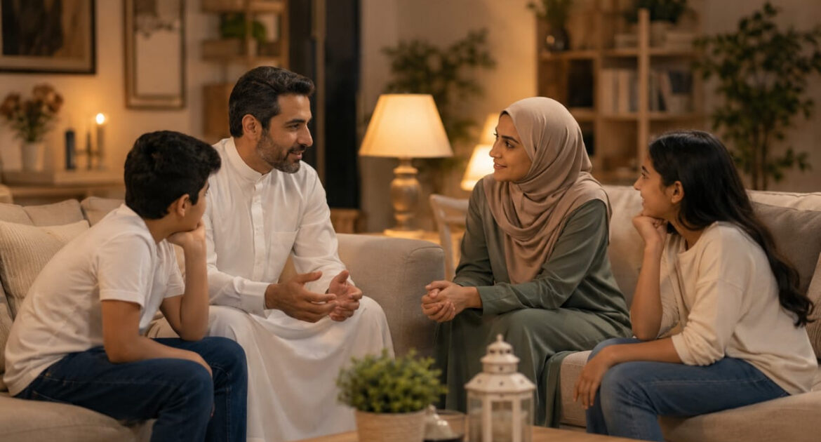 الحوار والتواصل الاسري كتب الدكتور خضر علي ملحم