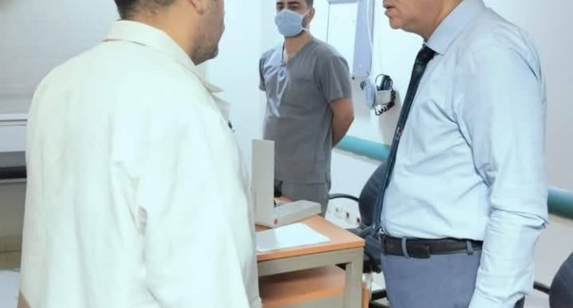 وكيل وزارة الصحة بالجيزة يتفقد مستشفى أبو النمرس المركزي ويشيد بمستوى الأداء والخدمات الطبية الجيزة - سمير احمد القط