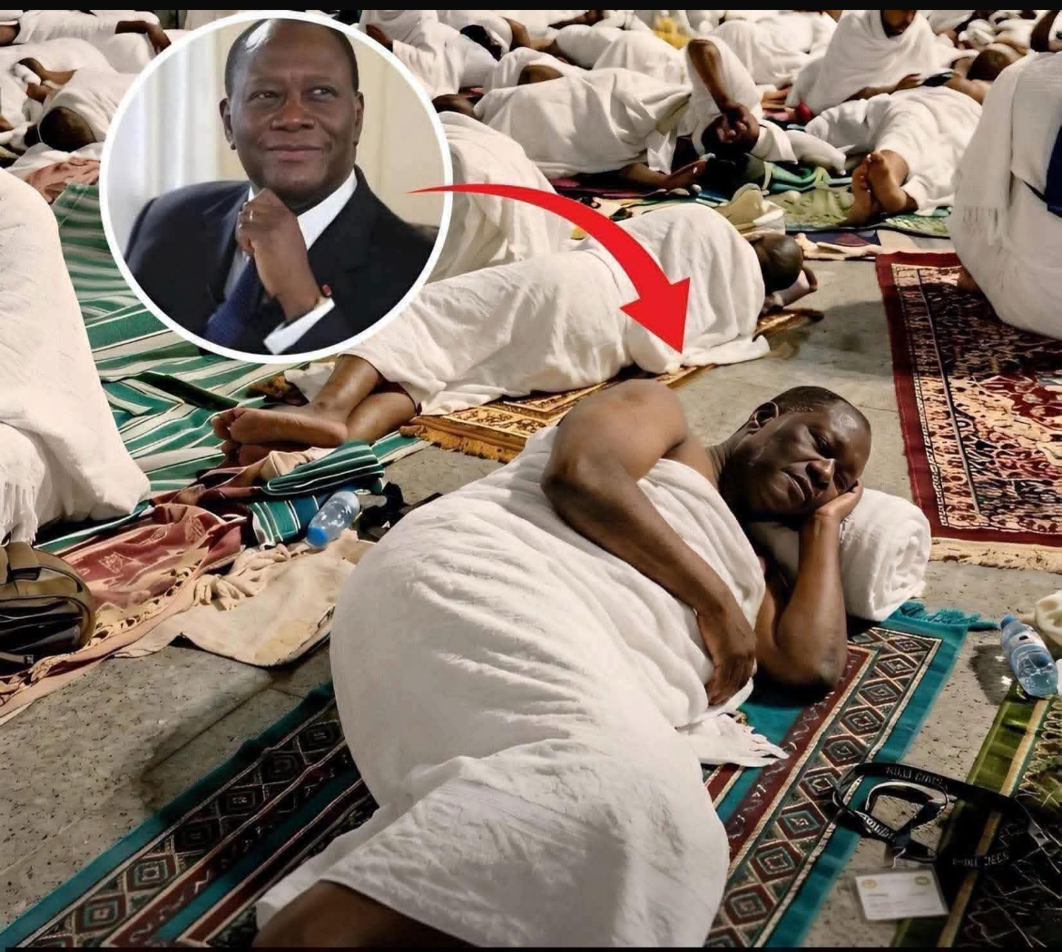 الاعلامي الدكتور مجدي كامل الهواري يكتب : رئيس ساحل العاج ينام على الارض مطمئنا" بين الحجيج