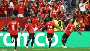 تأهل تاريخي لمنتخب المصرى