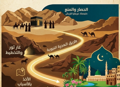 الهجرة النبوية.. من ضيق الحصار إلى رحابة بناء الدولة