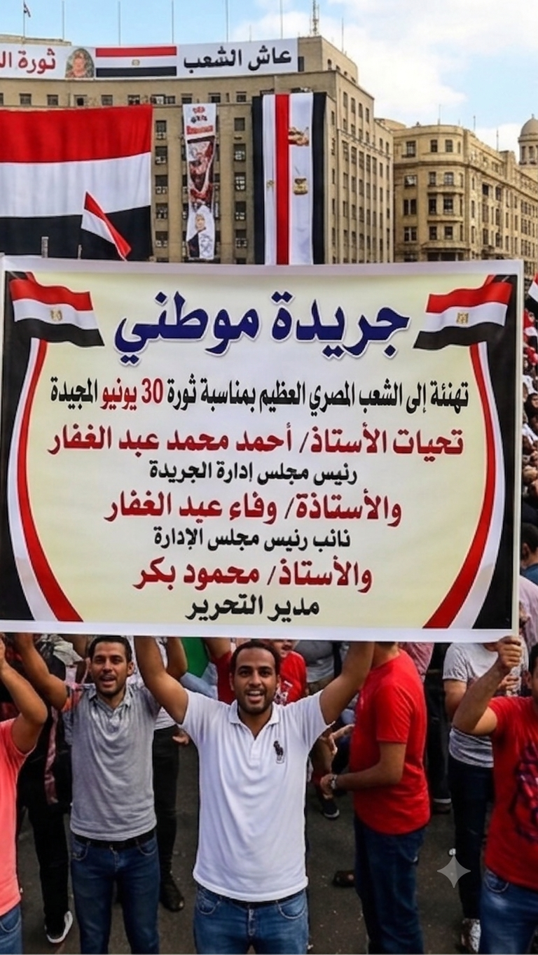 ثورة ٣٠ يونيو حدثًا فارقًا في حياة المصريين، وفي تاريخ مصر الحديث