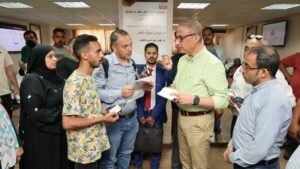 محافظ الجيزة يتفقد المركز التكنولوجي بالعجوزة ويستمع لشكاوى المواطنين ويوجه بسرعة الاستجابة