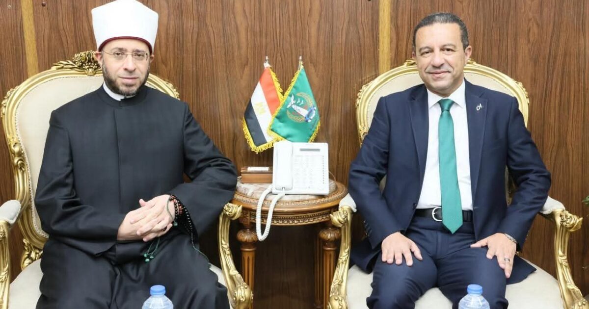وزير الأوقاف يهنئ المنوفية بعيدها القومي خلال زيارته لافتتاح المسجد القبلي بمنشأة سلطان