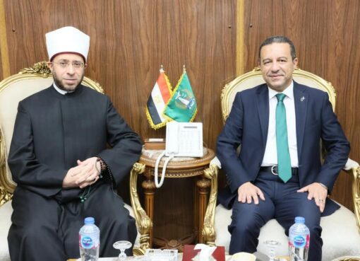 وزير الأوقاف يهنئ المنوفية بعيدها القومي خلال زيارته لافتتاح المسجد القبلي بمنشأة سلطان