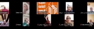 إعداد القادة تختتم محور السيكودراما- العلاج بالفن عبر نظام الأون لاين