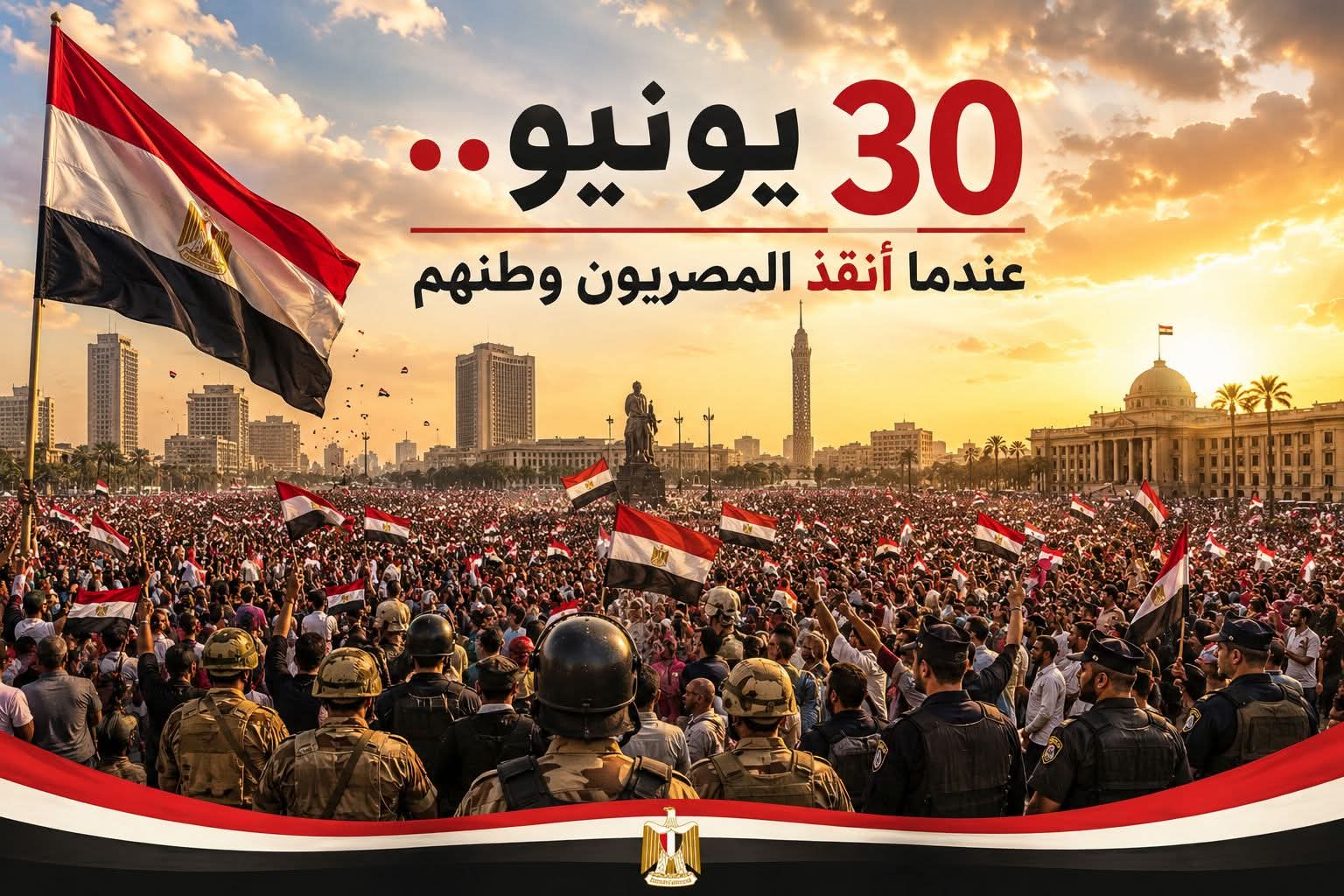 30 يونيو عندما أنقذ المصريون وطنهم