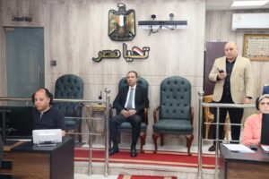 محافظ المنوفية يتابع امتحانات الثانوية العامة لحظيًا عبر الشبكة الوطنية