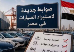 مصر تدرس فرض ضوابط جديدة على استيراد السيارات للحد من الفوضى فى السوق‏