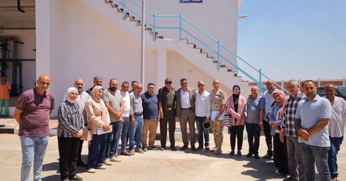 حصاد الاسبوع لمياه البحيره بالعمل الميداني ويرسخ ثقافة الجودة والانضباط وخدمة المواطنين 