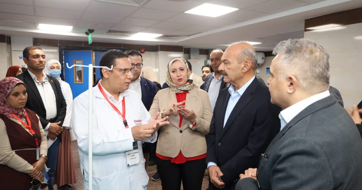 محافظ السويس يتفقد مستشفى الجامعة ويتابع الخدمات الطبية للمواطنين