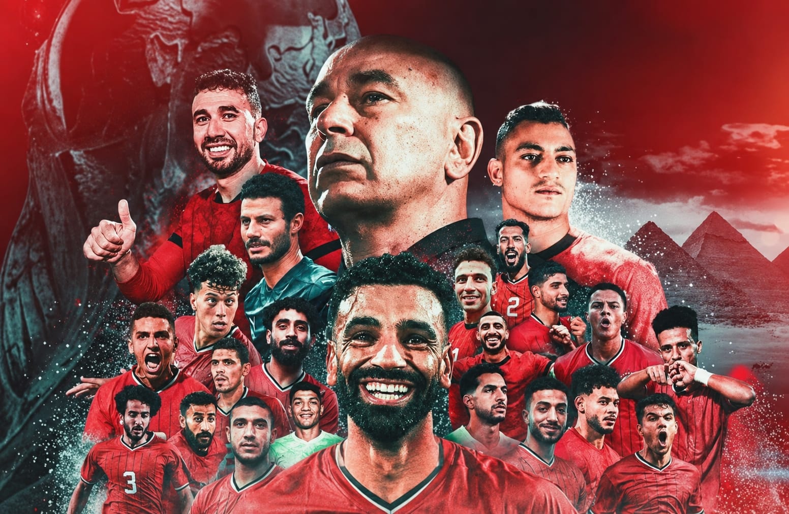 تأهل تاريخي لمنتخب المصرى