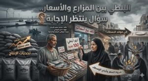 البلطي بين المزارع والأسعار.