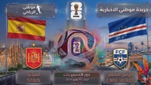 تعادل مفاجئ امام الاسبان