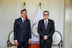 د. احمد رستم يبحث مع "موانئ دبي العالمية" آفاق التعاون ومستقبل الشراكة اللوجستية في ضوء رؤية مصر