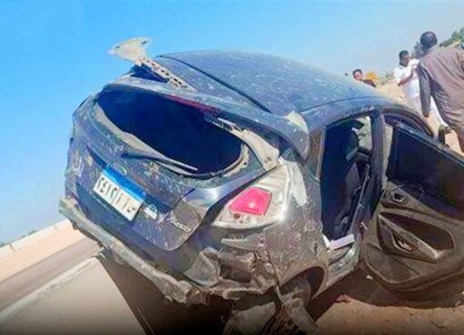 مصرع مأمور مركز إدفو في حادث مروع بطريق قفط القصير وإصابة ثلاثة من أفراد أسرته