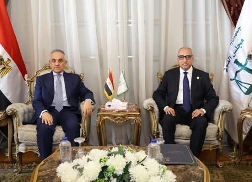وزير العدل يهنئ رئيس مجلس الدولة بمناسبة توليه منصبه الجديد