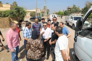 جولة ميدانية لمحافظ المنوفية بالباجور لدعم التعليم وتحسين الخدمات