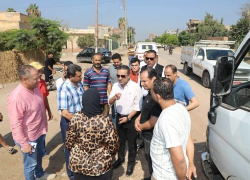جولة ميدانية لمحافظ المنوفية بالباجور لدعم التعليم وتحسين الخدمات