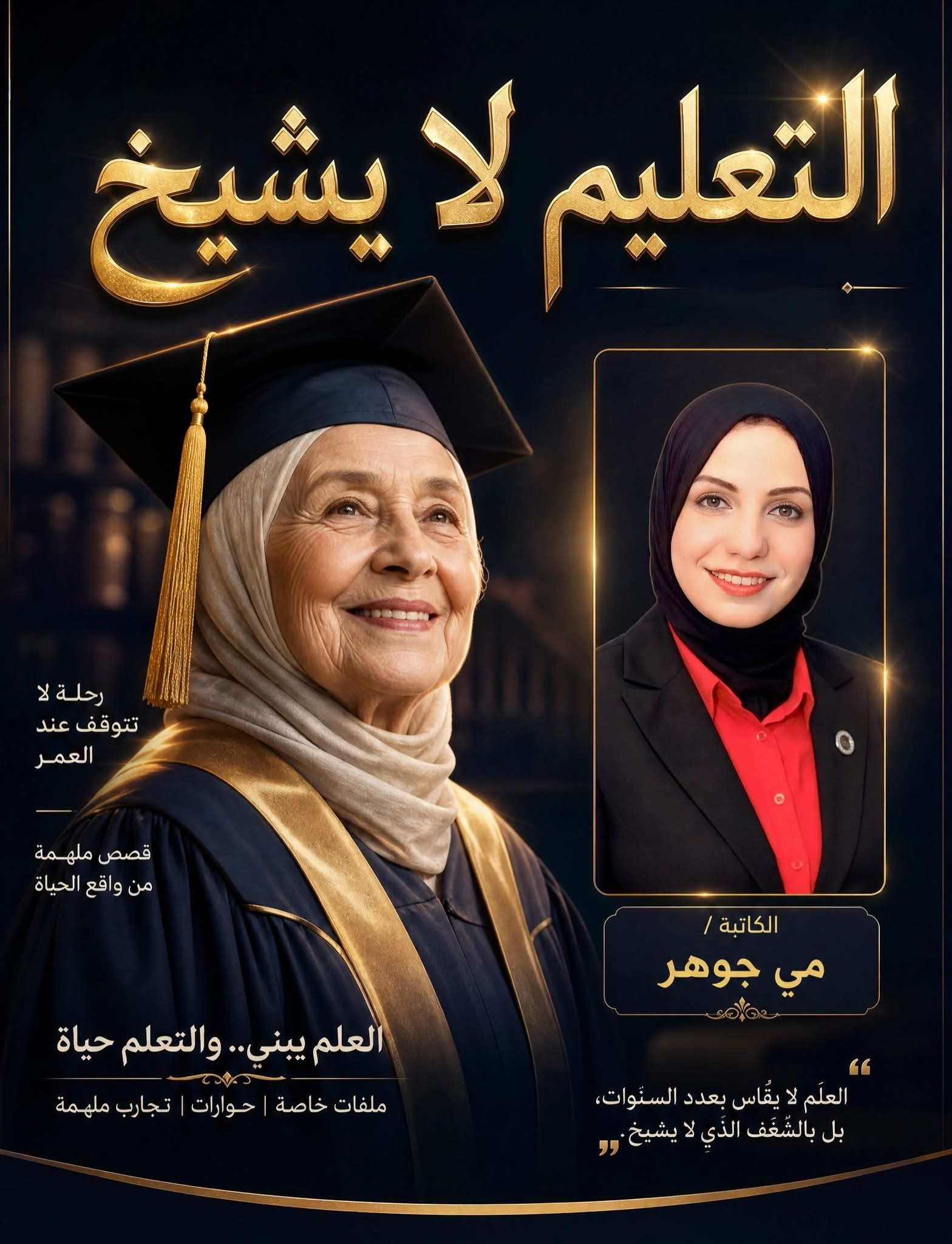 التعليم لا يشيخ… كيف فتحت سيدتان في الثالثة والثمانين باباً جديداً لتمكين المرأة في الوطن العربي؟ 