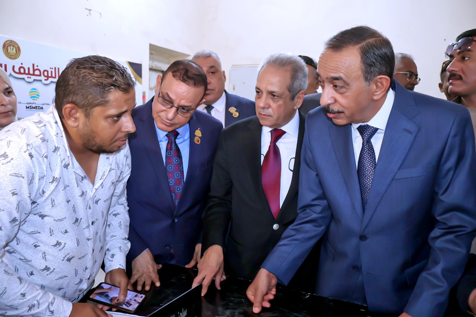 حماة الوطن بسوهاج ينظم ملتقى توظيف الشباب برعاية المحافظ وبحضور قيادات تنفيذية وبرلمانية