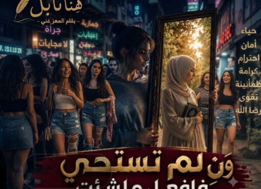 بقلم المعز غَنِـي حين يُصبح الستر غريبًا... ويُسوَّق العُري على أنه تحضّر ...!